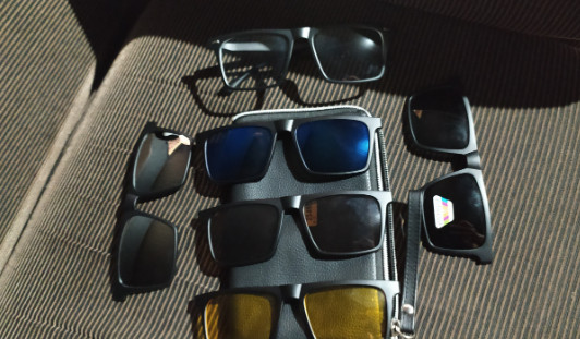 Gafas de Sol Polarizadas 6 en 1